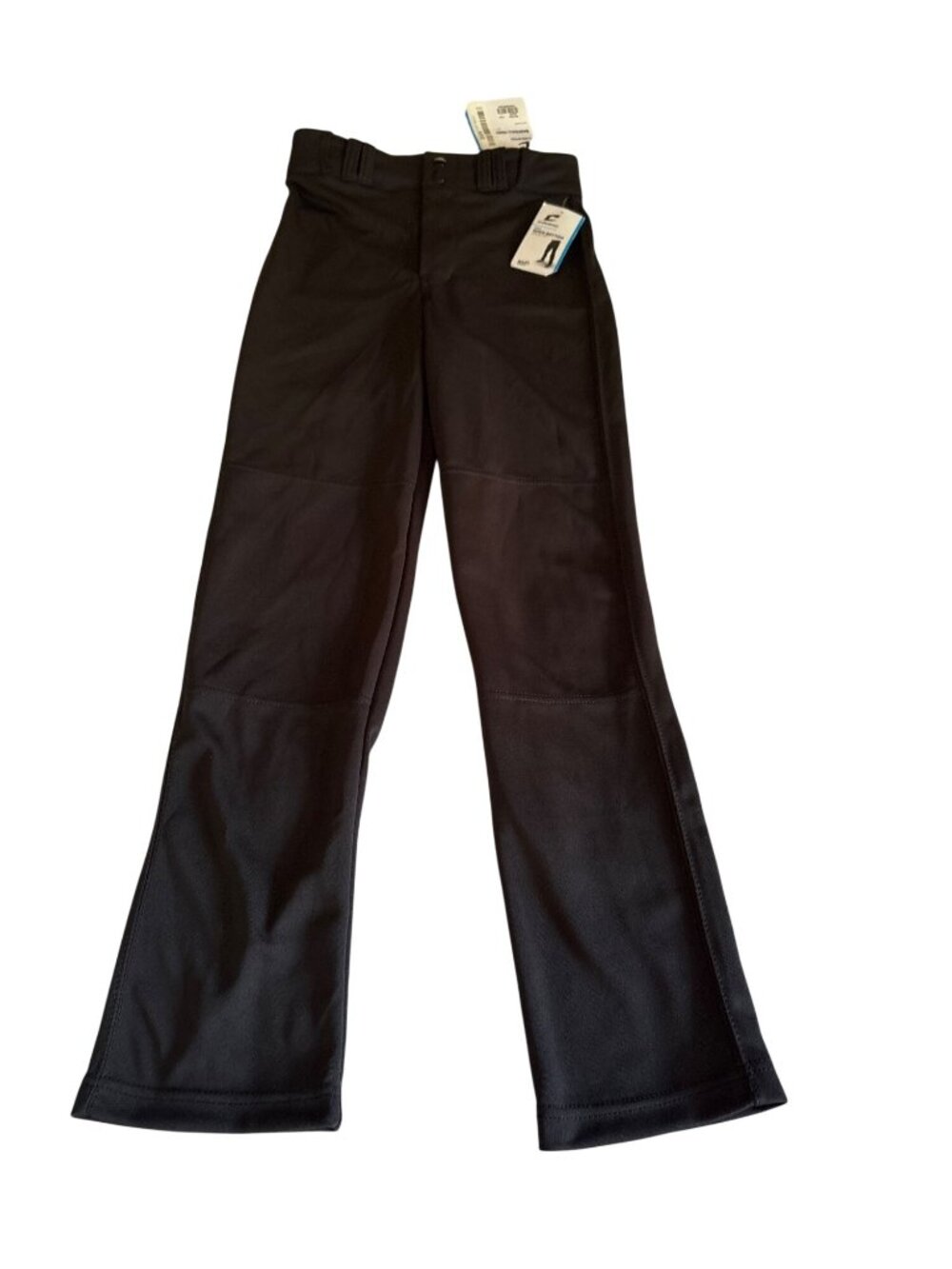 Champro Youth Large Black MVP Open Bottom Baseball Pants With Reinforced Knees